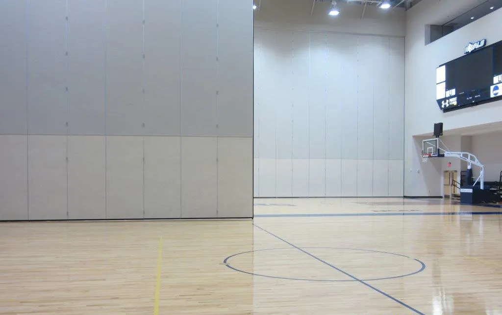 ALPHA series all-welded steel operable partition panel construction