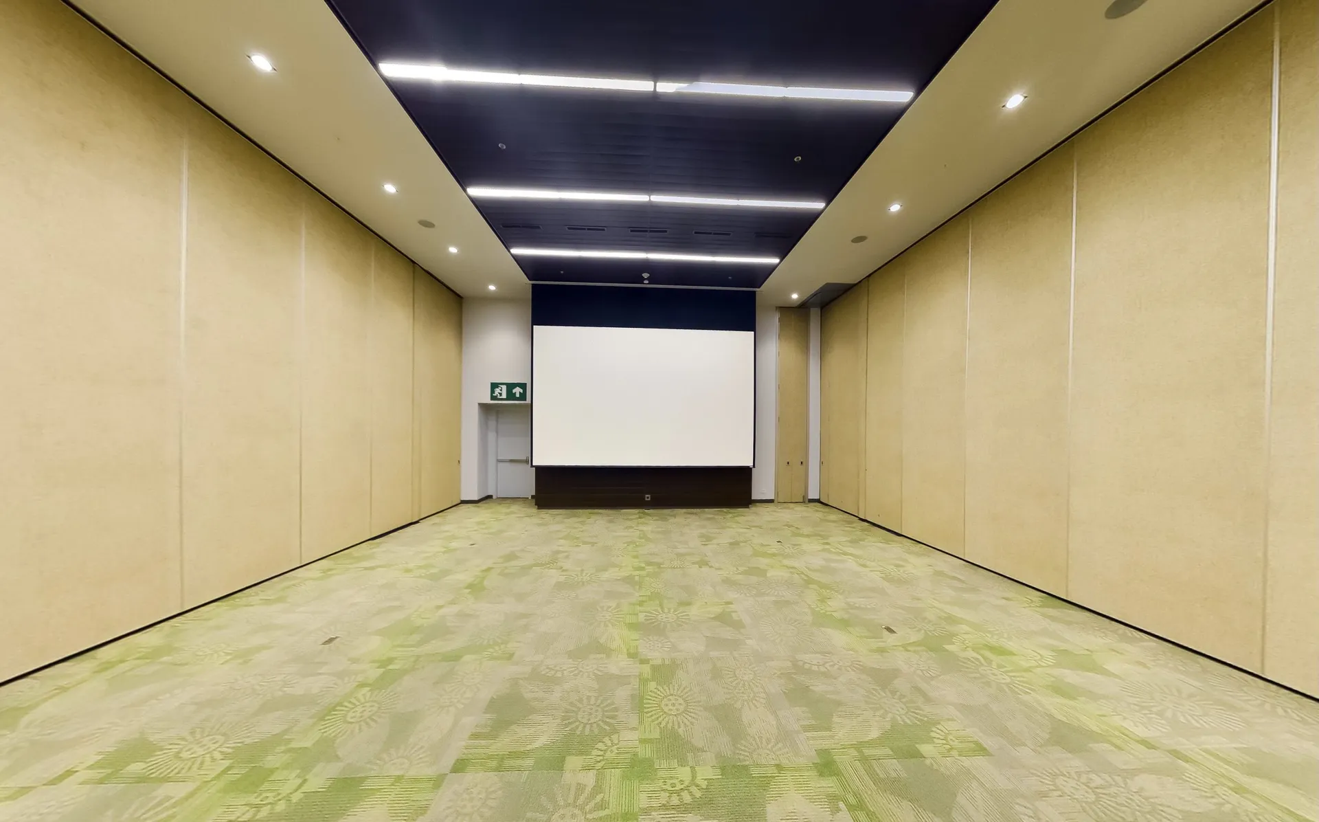 Convention Centers operable partition installation