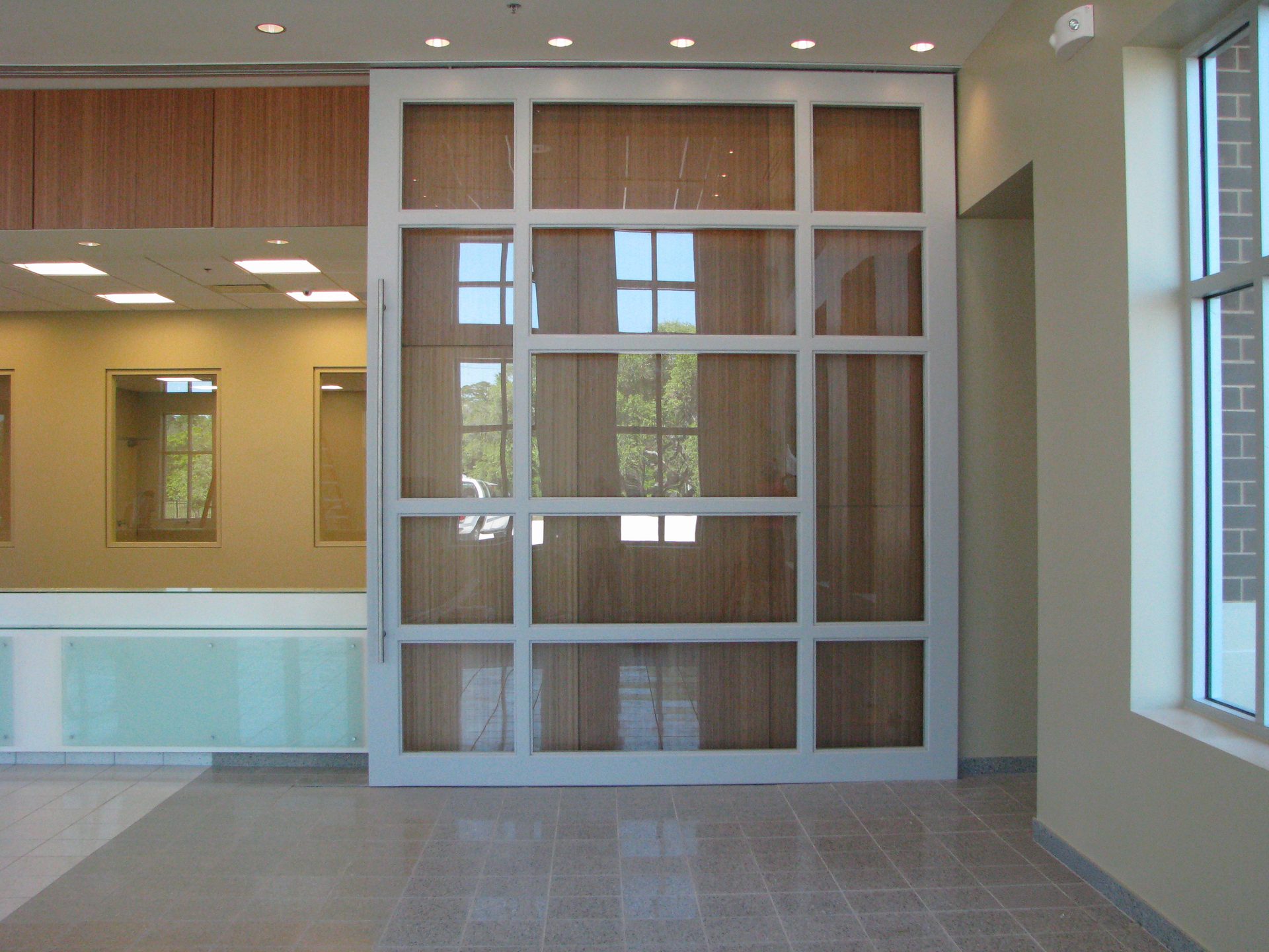 Commercial operable partitions