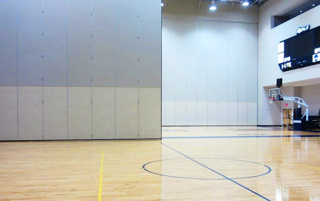 Queens University, Levine Center — Educational Facilities operable partitions