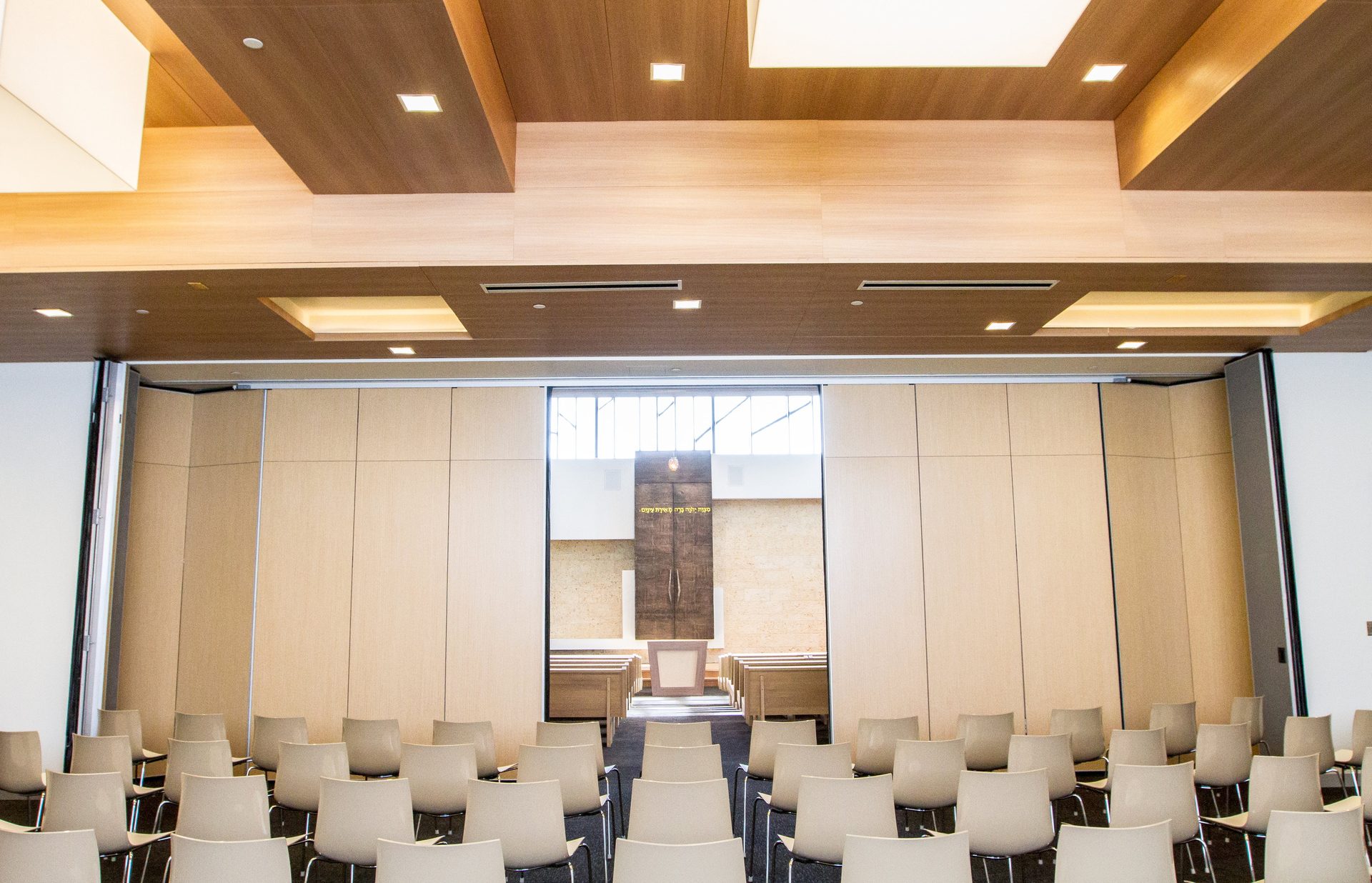 Places of Worship operable partitions