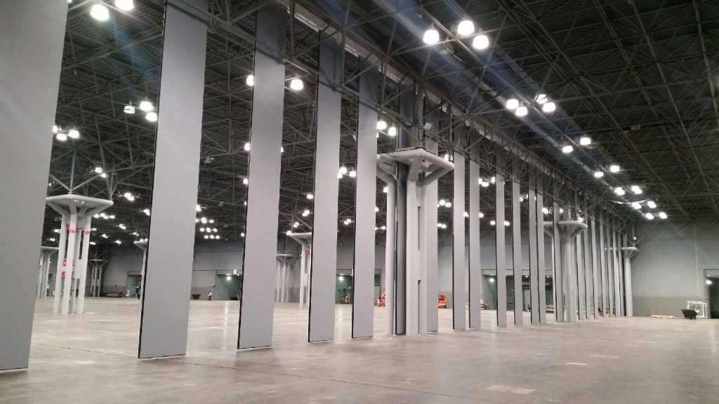 Advanced Equipment Corporation operable partition installations